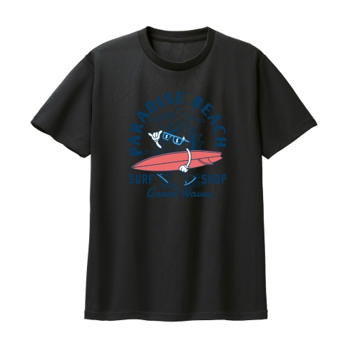씨엠 드라이 티셔츠 블랙 T001A surfshop