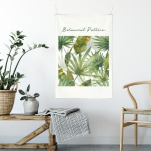 패브릭 포스터 L006 botanical pattarn