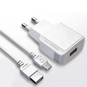 18W 급속 충전 USB타입 C타입 1.2M 케이블 고속충전기 ACT-69